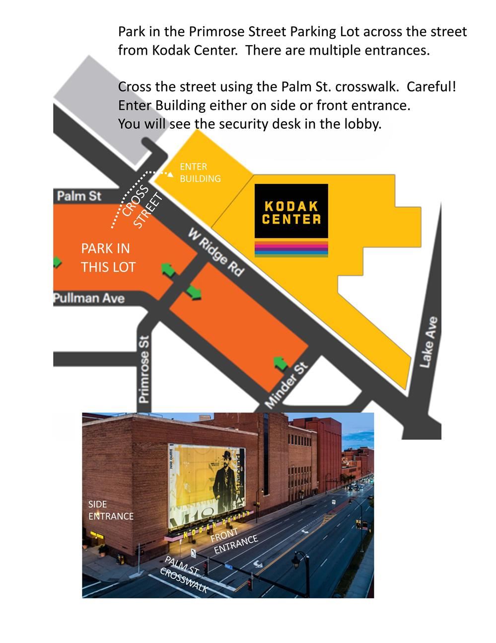 Visitor parking map